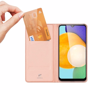 Dux Ducis Skin Pro чехол-книжка для Samsung Galaxy A03s розовый