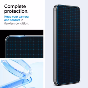 Spigen Glas.tR EZ Fit grūdintas stiklas Samsung Galaxy S24 FE (2 vnt.)