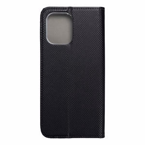 Dėklas Smart Magnet Xiaomi Redmi 12/Redmi Note 12R/Poco M6 Pro 5G juodas