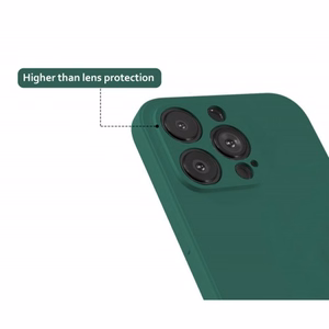 Dėklas "Liquid Silicone" skirtas Huawei Nova 9 tamsiai žalias
