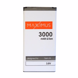 Baterija MAXXIMUS SAM G900 S5 3000 mAh