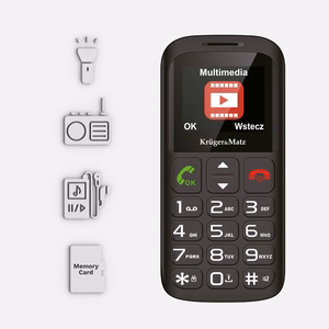 Krüger&Matz Simple 923 – 4G mobilusis telefonas senjorams (KM0923-4G)