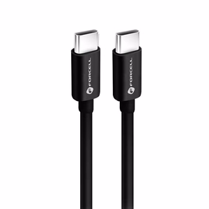 Кабель USB C to USB C Forcell F-Energy QC4.0 PD 3A 60W 1 m C338 чёрный