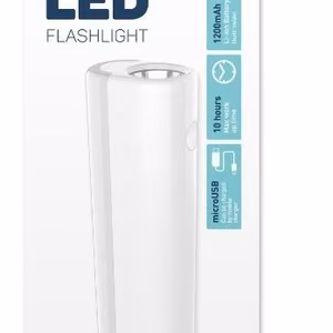 Platinet LED žibintuvėlis (4W 1200mAh) baltas