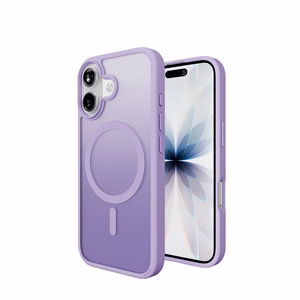 Puro Gradient TPU magnetinis dėklas telefonui iPhone 17 - rožinis