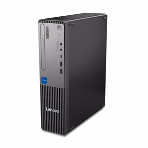 Lenovo ThinkCentre neo 50s Gen 5 Intel® Core™ i3 i3-14100 8 GB DDR5-SDRAM 256 GB SSD Windows 11 Pro SFF PC Juoda, Pilka