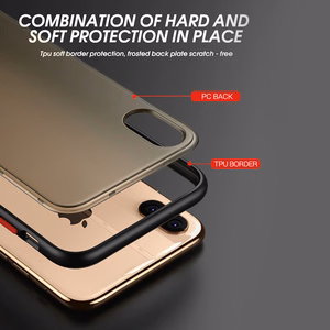 Vennus Color Button Bumper for Samsung Galaxy A20S Transparent