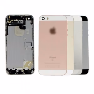 Back Cover Compatible With iPhone SE Silver HQ