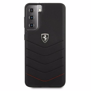 Ferrari FEHQUHCS21MBK S21+ G996 juodas juodas kietasis dėklas Off Track Quilted