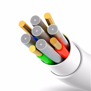 Dudao USB / USB Type C 5A 1m baltas (L2T 1m white)