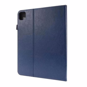 Dėklas Folding Odinis Samsung X210/X215/X216 Tab A9 Plus 11.0 tamsiai mėlynas
