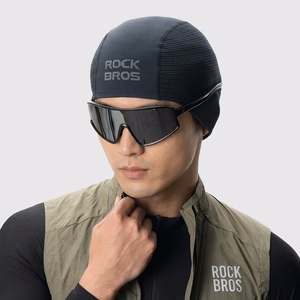 Rockbros LF25956 besiūlė megzta dviratininko kepuraitė – juoda