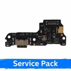 Krovimo lizdas skirtas Xiaomi Poco M7 4G (Redmi 15 5G / Redmi 15 4G) (+SIM reader) su lanksčiąja jungtimi / plata (Service Pack)