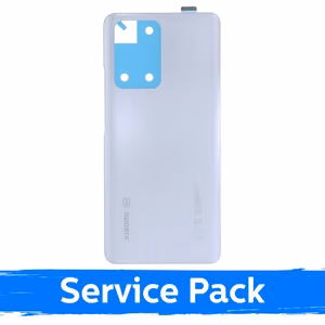 Задняя крышка совместимая с Xiaomi 11T (11T Pro) лунно-белая (Service Pack)