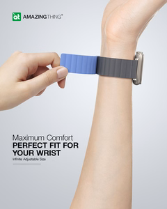 Amazing Thing Band Smoothie Mag AWSPMGB Apple Watch 49/45/41 pilka