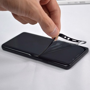3D Edge Nano Flexi Glass Hybrid viso ekrano apsauga su rėmu skirta Xiaomi Mi 11 skaidrus