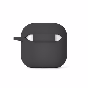 Etteri silikoninis dėklas, skirtas AirPods 4 juodas