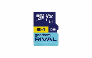 Goodram memory card Rival M3AA Micro SDXC 64GB UHS-I U3 V30 100 / 70 MB/s