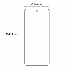 Apsauginis stiklas 2,5D Samsung Galaxy S25 Edge