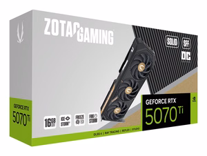 Zotac GAMING GeForce RTX 5070 Ti SOLID SFF OC NVIDIA 16 GB GDDR7
