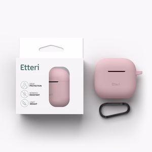Etteri silicone case for AirPods 3 light pink