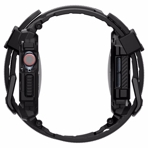 Spigen Rugged Armor case for Apple Watch Series 10 46 mm, black