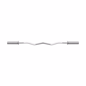 REBEL ACTIVE Olympic curl bar 50mm, Olympic barbell 120cm 6kg