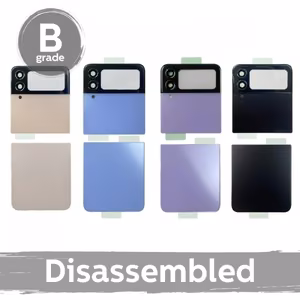 Задняя крышка для Samsung F721 Z Flip4 / розово-золотой / (разборный 9/10)