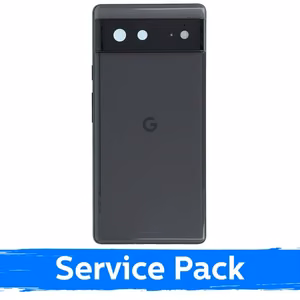 Galinis dangtelis skirtas Google Pixel 6 / Stormy Black / (Service Pack)