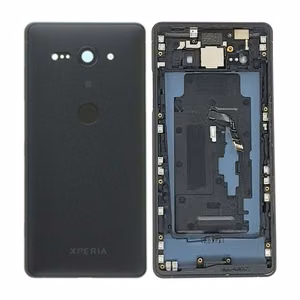 Galinis dangtelis Sony H8314 Xperia XZ2 Compact juodas originalus (naudotas Grade C)