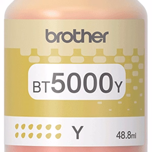 Brother BT5000Y – оригинальная бутылка жёлтых чернил