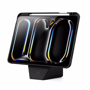 Dux Ducis Vers Case for iPad Pro 11" (2024/2025) with Stand and Apple Pencil Holder - Black