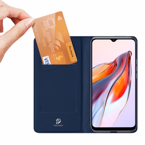 DUX DUCIS чехол-кошелёк SKIN PRO для REDMI 12C синий