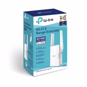 TP-LINK RE505X Tinklo siųstuvas ir imtuvas Balta 10, 100, 1000 Mbit/ai