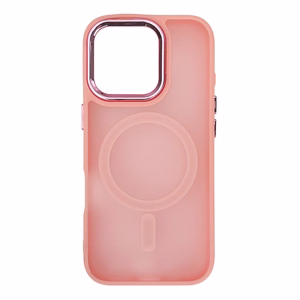 Magnetinis madingas dėklas telefonui iPhone 17 Air - rožinis