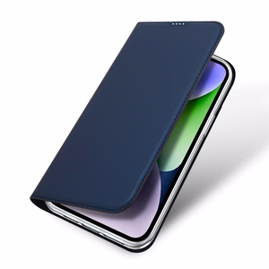 Dux Ducis чехол-кошелёк Skin Pro для iPhone 15 Plus синий