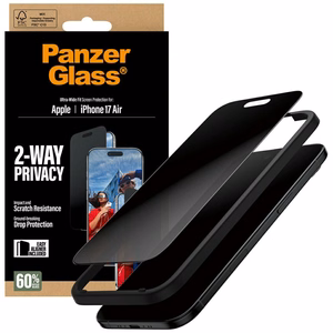 PanzerGlass Ultra-Wide Fit EasyAligner защитное стекло приватности для iPhone Air