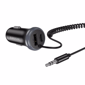 Borofone Audio Bluetooth Receiver AUX BC64 Contento black