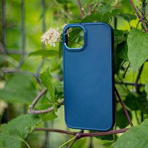 Satin case for Xiaomi Redmi Note 13 5G dark blue