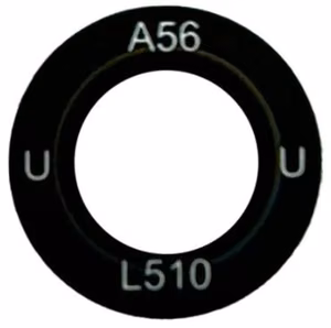 Samsung A566 A56 5G kameros stikliukas juodas (itin plataus kampo stikliukas) 1vnt. (service pack)