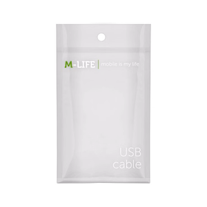M-Life USB to micro-USB nylon cable, black, 1 m