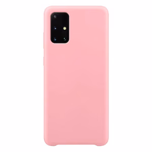 Silicone Case Soft Flexible Rubber Cover for Samsung Galaxy A72 4G pink