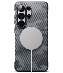 Ringke Onyx MagSafe чехол для Samsung Galaxy S26 Ultra чёрный серый