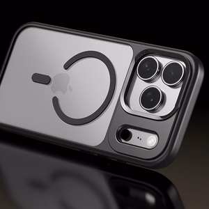 Чехол Rock Guard Lens Protection Series Magnetic для iPhone 17 Air прозрачно-чёрный