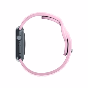 42/44/45/46/49 mm Powder Pink (big) - 3mk Silicone Watch Strap for Apple