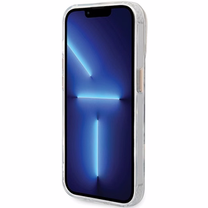 Guess metalinis kontūras Magnetinis dėklas iPhone 15 Pro - auksinis