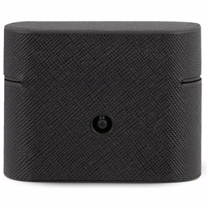 Guess Saffiano AirPods Pro dėklas juodas