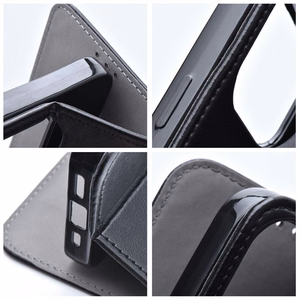 Dėklas telefonui SMART MAGNETO - skirtas XIAOMI Redmi Note 12 4G - juodas