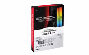 Kingston Technology FURY 16GB 3200MT/s DDR4 CL16 DIMM (2 vnt. rinkinys) Renegade RGB