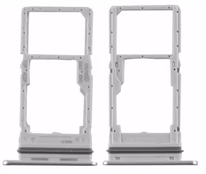 SIM card holder Samsung A346 A34 5G 2023 Silver original (service pack)